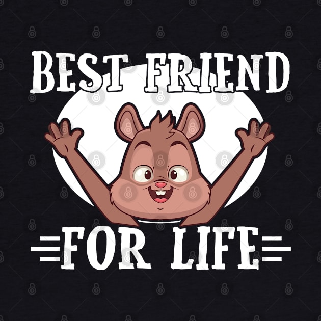 Best Friend For Life Squirrel by TabbyDesigns